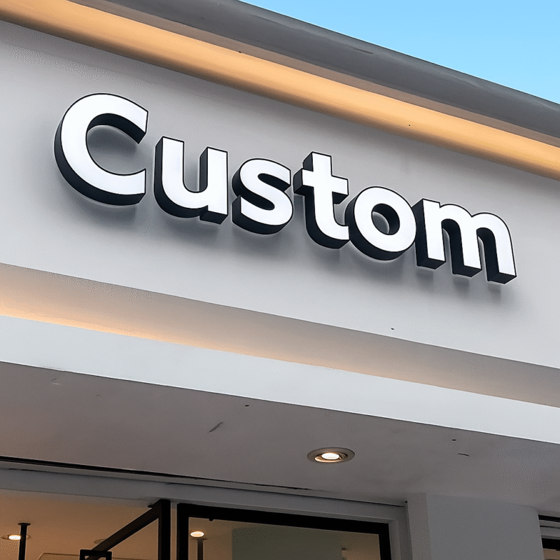 custom outdoor 3d letter
