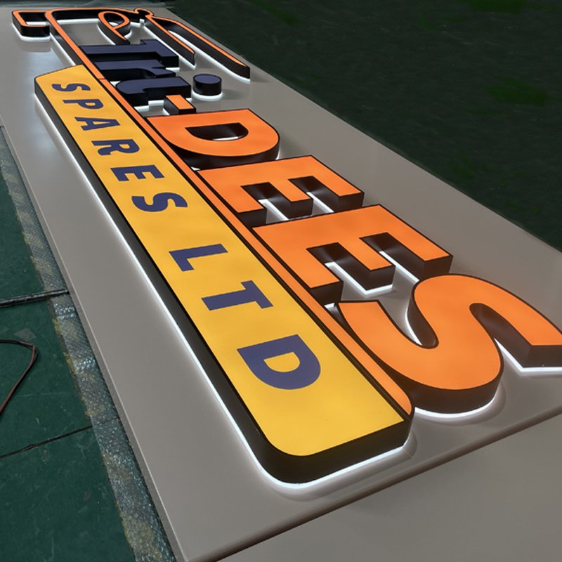 outdoor advertising sign