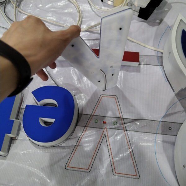 Signage led letter custom PMMA LED Illuminated Sign for Vet's