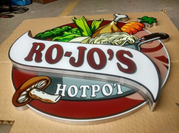 Sign for business outdoor logo Led backlit letter store front led signage