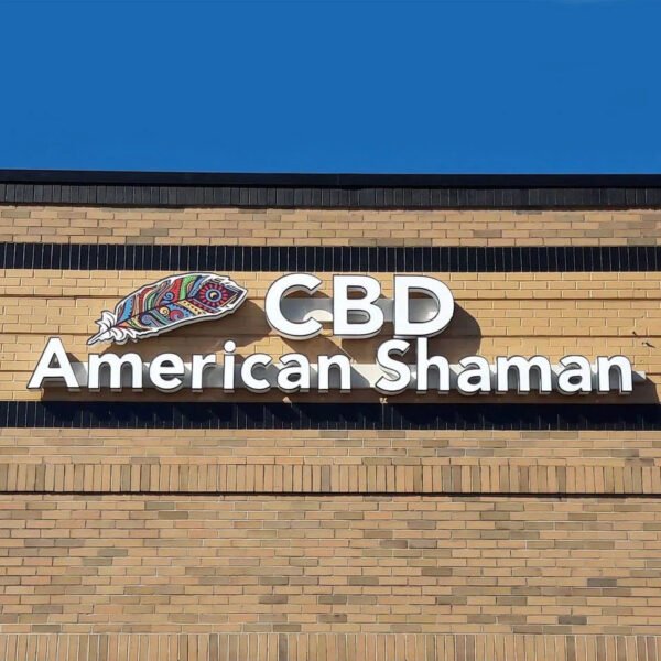 Signage Outdoor Illuminated Custom Company Name Letter Sign