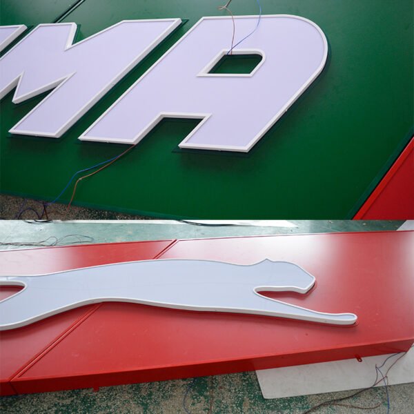 3d Letter Sign Board Advertising Led Letter Signage Store Logo