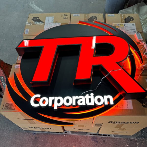 3d letter sign board