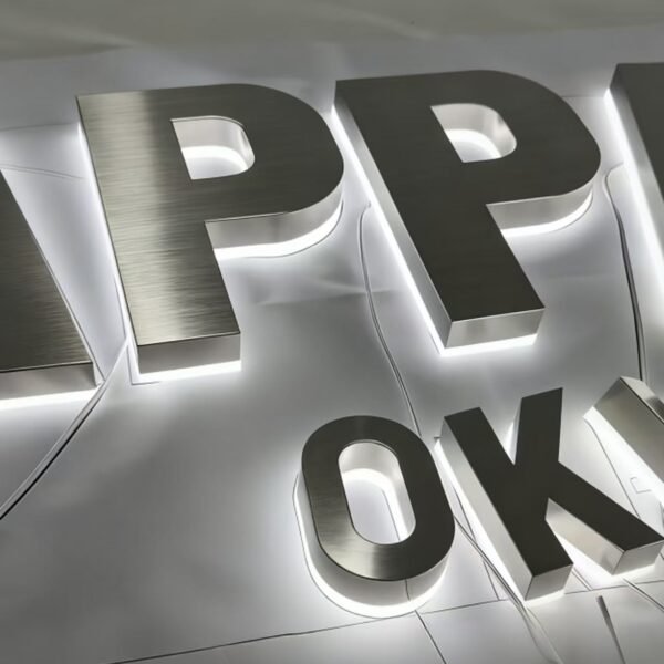 Signboard LED 3d Stainless Steel Channel Letters Shop Signage