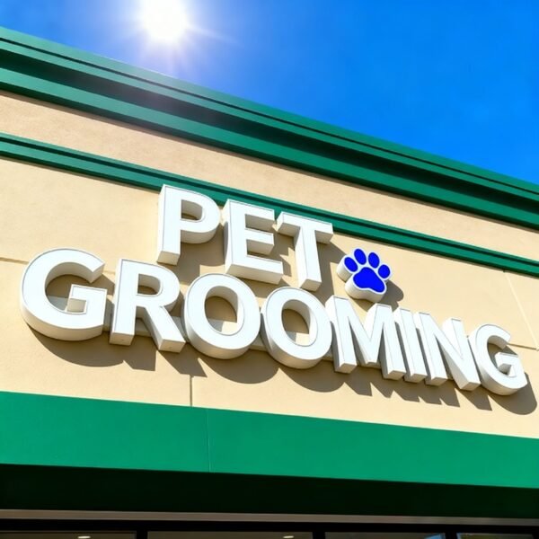 Custom Frontlit Acrylic Channel Letter Signboard 3D Outdoor Business Advertising LED Sign