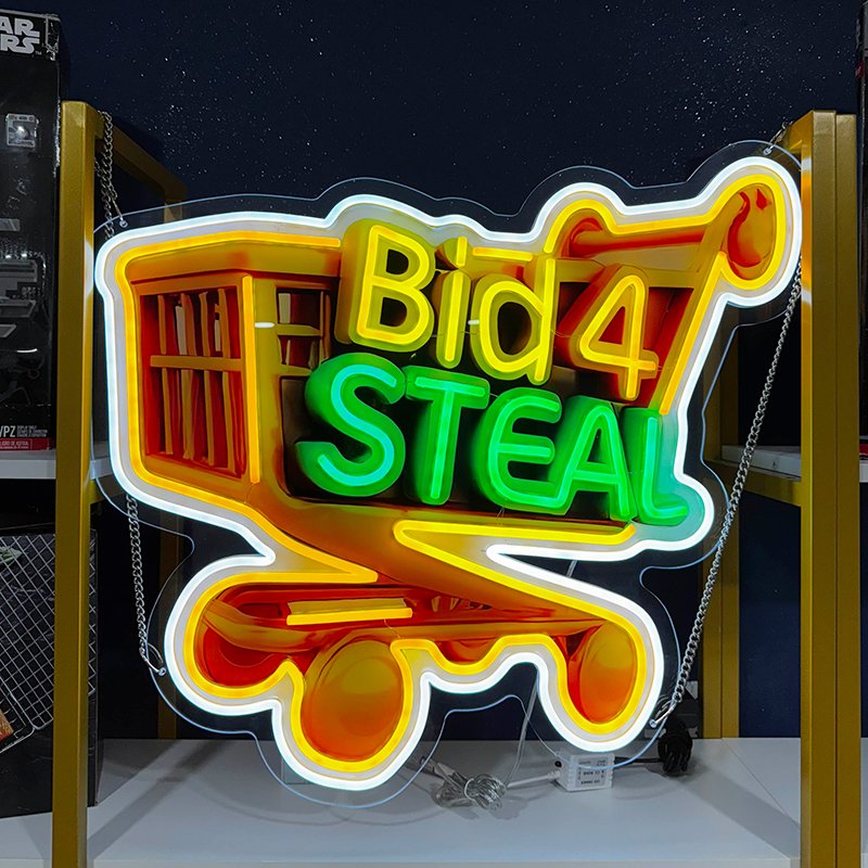 led neon signboard