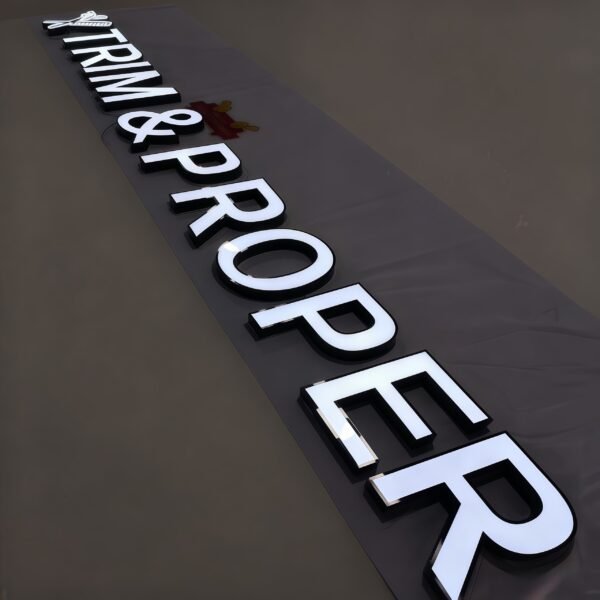 Outdoor Signage 3d Letters Luminous Acrylic Letter logo Sign