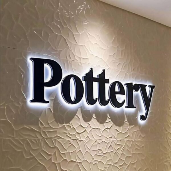 personalized 3d outdoor signboard