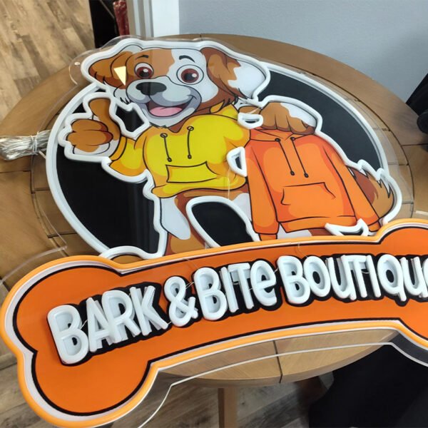 Free Design Neon Led Light With UV Printing Custom Car Business Store Logo Letter Name Neon Sign for Party Room Décor