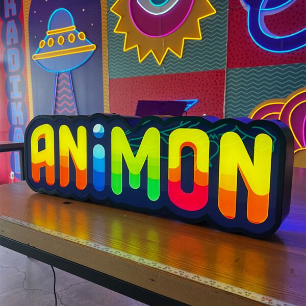 Personalized 3d Outdoor Signboard Store Front Lit Letter Sign Advertising Business Sign PMMA Material