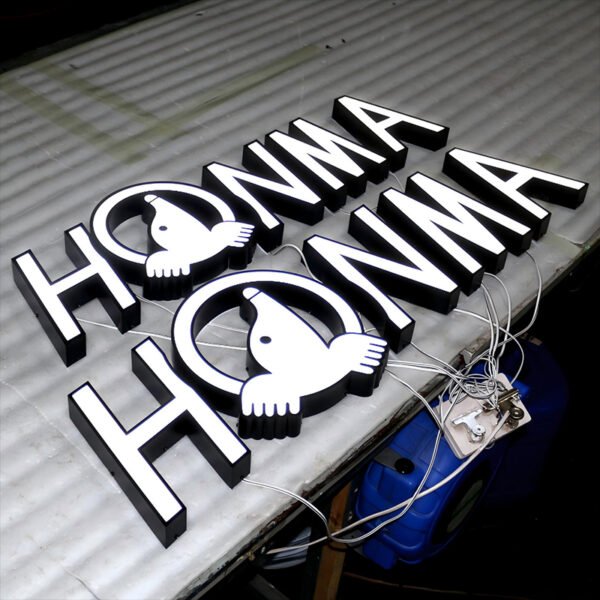 3d letters for outdoor signage