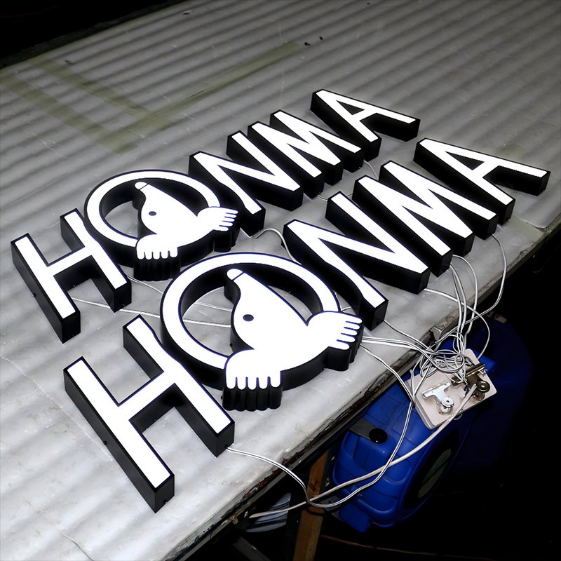 3d letters for outdoor signage