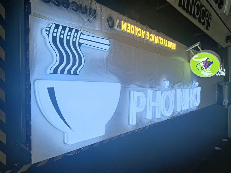 acrylic letters signage