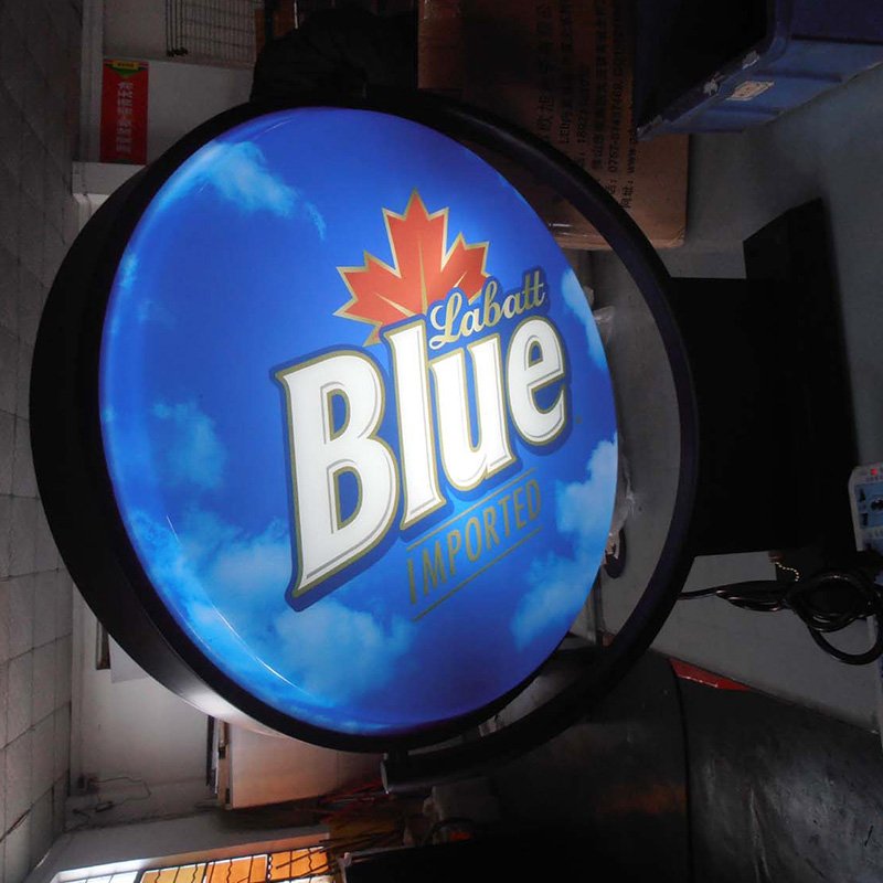 light box frame for outdoor signage