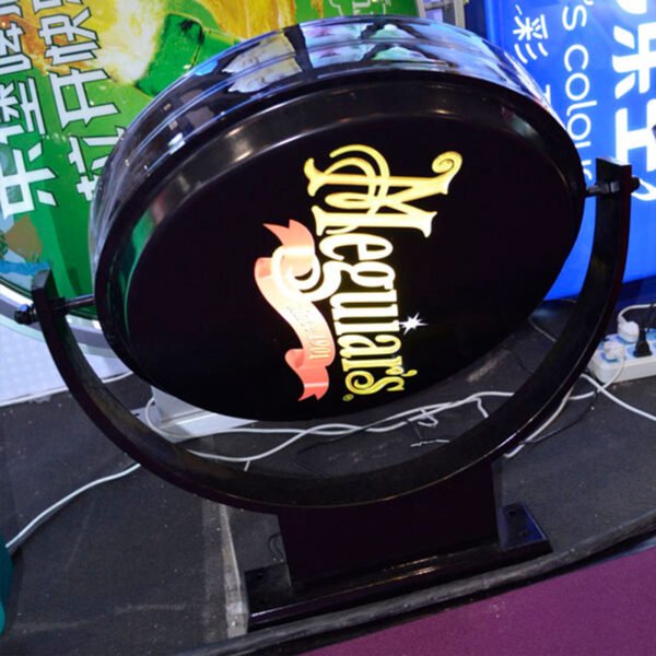 light box outdoor signage