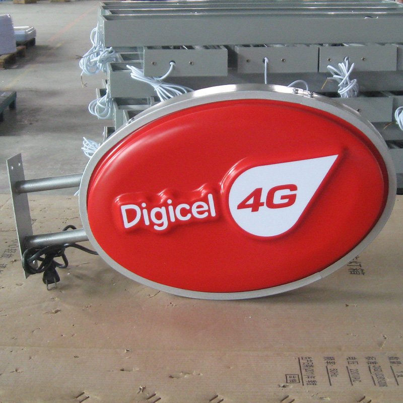 outdoor signage light box