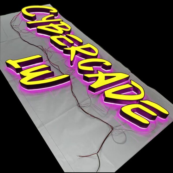 shop signage 3d letters