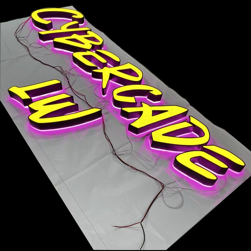 shop signage 3d letters