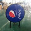 Outdoor Signage Light Box Custom Double Sided Commercial Square Illuminated Light Box