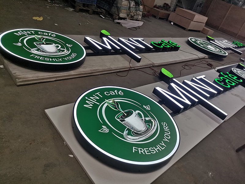 restaurant signboard outdoor sign