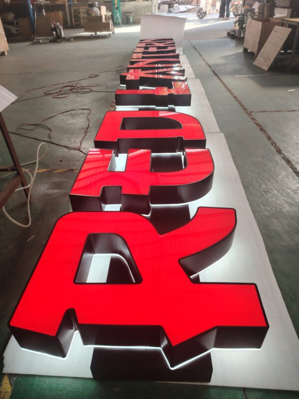signboard Signboard LED Lighting Custom Logo Acrylic Letter Business Letter Sign