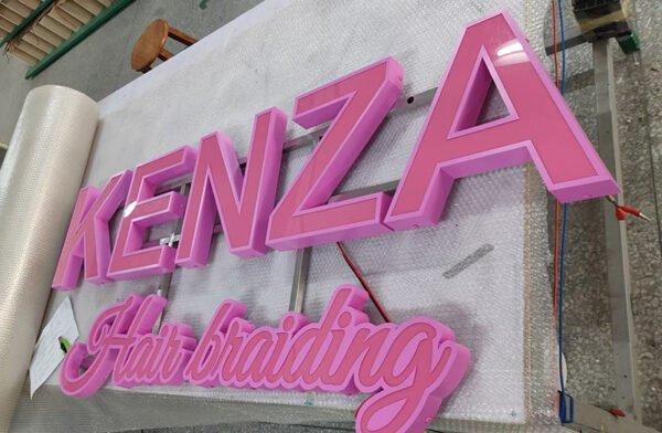 outdoor advertising sign