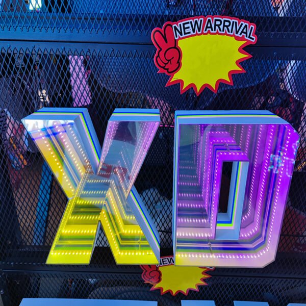 Led Sign Outdoor Advertising Custom Infinity Mirror LED Channel letter Sign