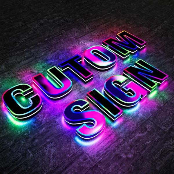 led signage outdoor running letters (3) LED Signage Outdoor Running Letters 3D Illuminated Channel Letters Store Front Signage