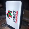 light box signage rectangular outdoor light box signage