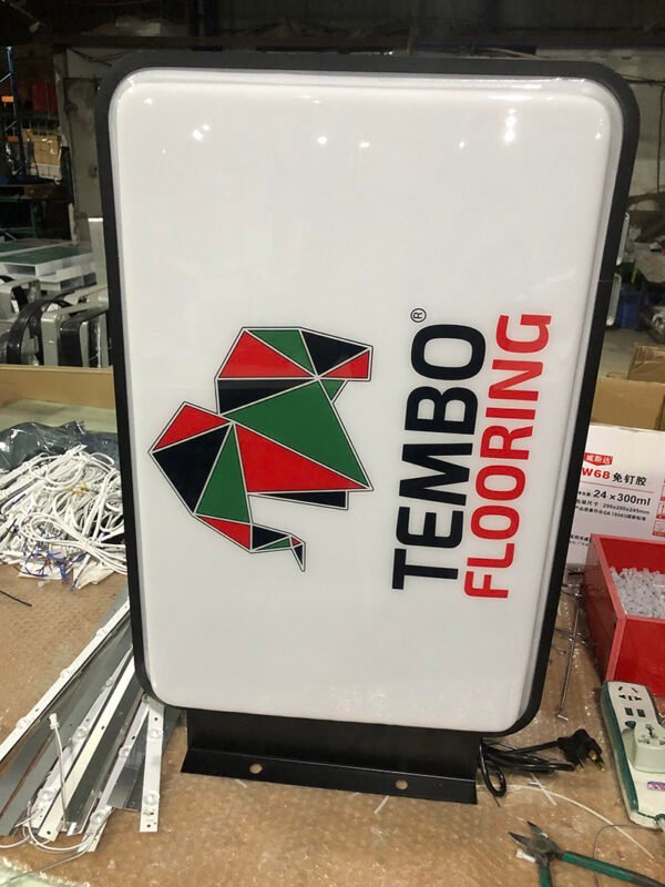 light box signage rectangular2 Outdoor Light Box Signage Rectangular Sign Acrylic Custom Logo Advertising Sign