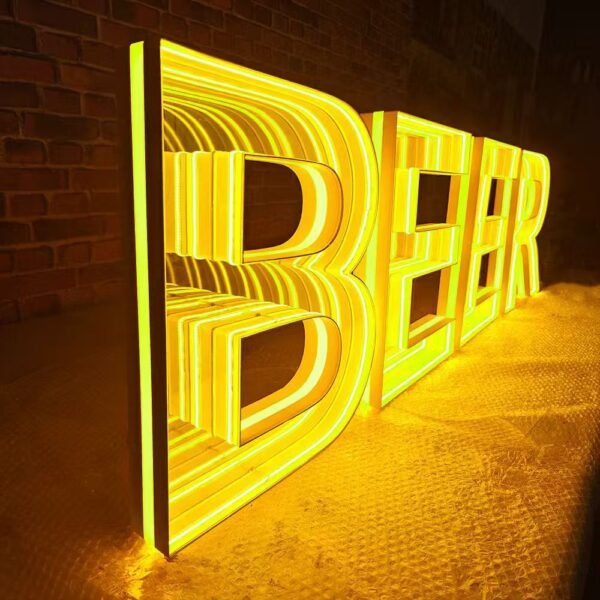 signage indoor shop