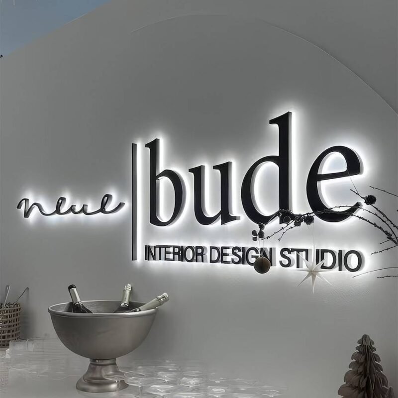 3d signage outdoor