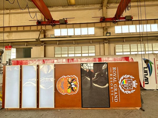 fuel station signage