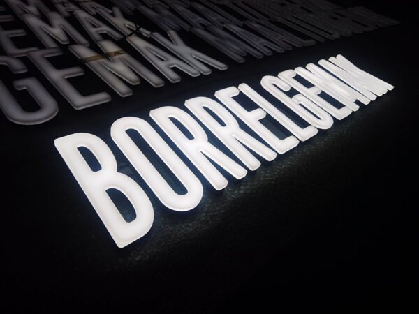 led signs 3d