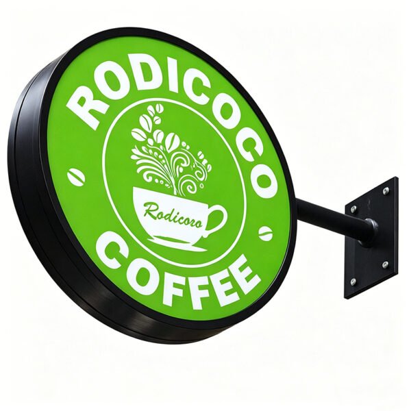 led signs for café