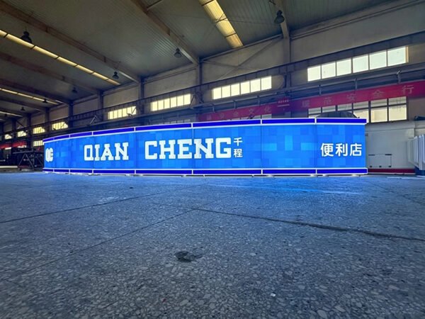 Gas Station Canopy Custom Logo Illuminated Acrylic Light Box Led Display Signage