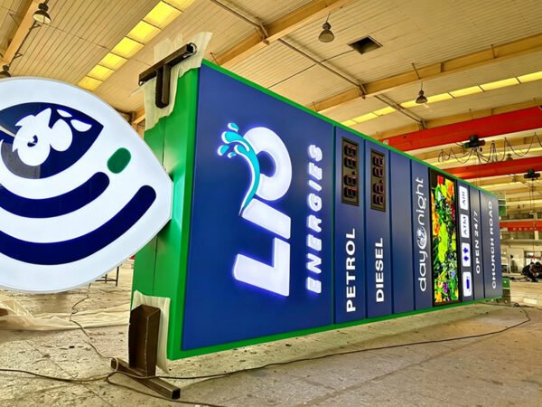 Petrol Station Digital Sign Price Led Display Signboard Filling Station Price Sign