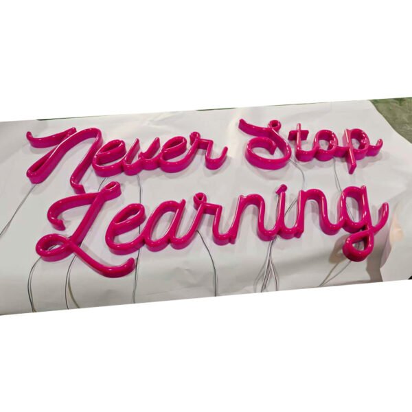 acrylic neon sign (1) Acrylic Neon Sign Custom Logo Neon Letter Durable Signage