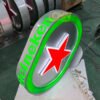 led advertising sign (2) LED Advertising Sign Custom Logo Blade Signboard Beer Light Box