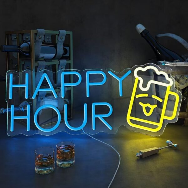 Neon Light Pub LED Lights Custom Logo Colorful Signs