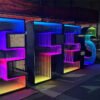 Channel Letter Sign Facelit 3D Letter Custom Infinity Mirror 3D Letter Sign