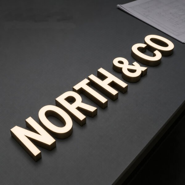 Custom Led Sign Frontlit Channel Letter Led Illuminated Sign Shop 3D Letter Signage