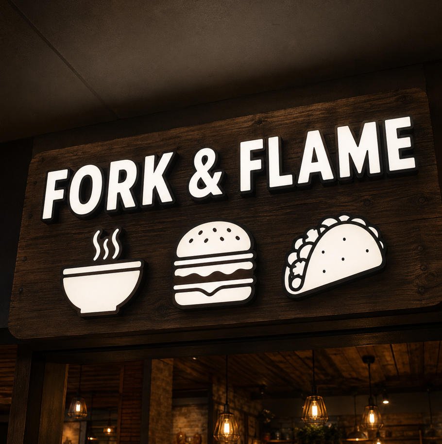 exterior signage