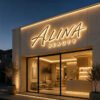 exterior signage company (3) Exterior Signage Company Waterproof Stainless Steel Halo lit Letters Custom Sign
