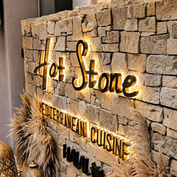 indoor signboard (2) Indoor Signboard Custom Led Channel Letter Illuminated Backlit Sign