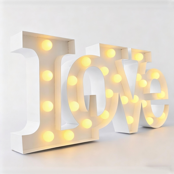 outdoor led sign (3) Outdoor Led Sign Marquee Bulb Letters Frontlit Metal Led Illuminated Sign