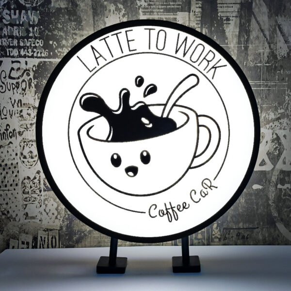 outdoor signage display (1) Outdoor Signage Display Acrylic Face with UV print logo Double sided Light Box