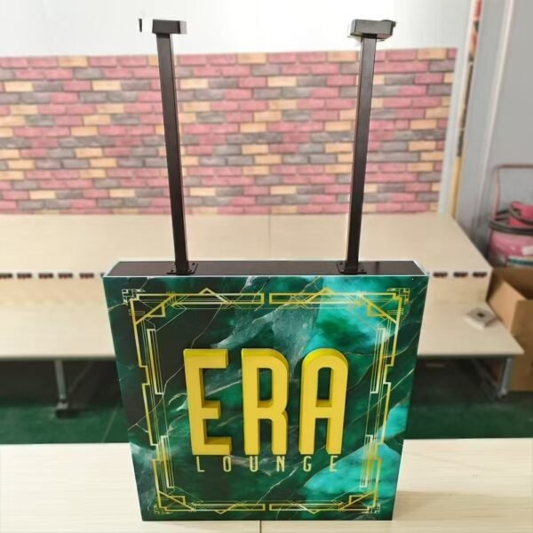 Shop Led Sign Custom 3D Logo Advertising Waterproof Light Boxes Free Design