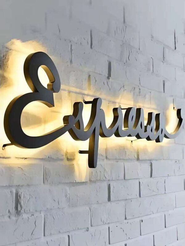 stainless steel led sign (2) stainless steel led sign