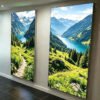subway lightbox (2) Subway Lightbox LED Light Signboard Custom Size Aluminum Illuminated LED Display